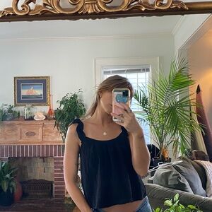 Elegant Black Women's Top